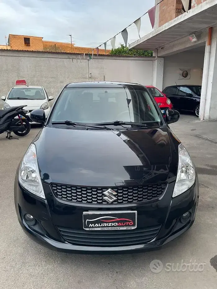 Usata Suzuki Swift GL 94 CV (69 kW) 2013 Nero Utilitaria