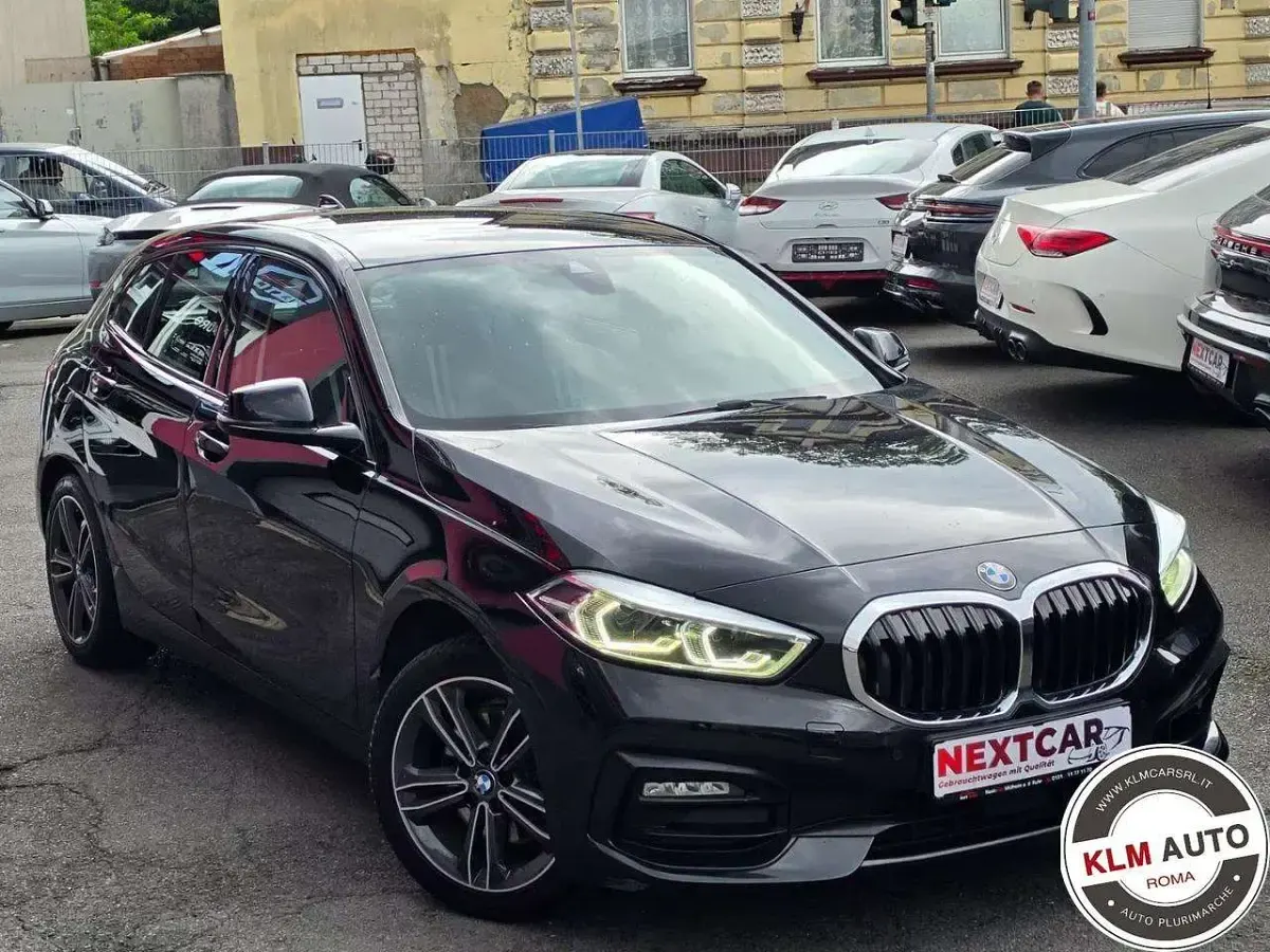 Usata BMW 118 Sport Line 140 CV (102 kW) 2020 Nero Berlina