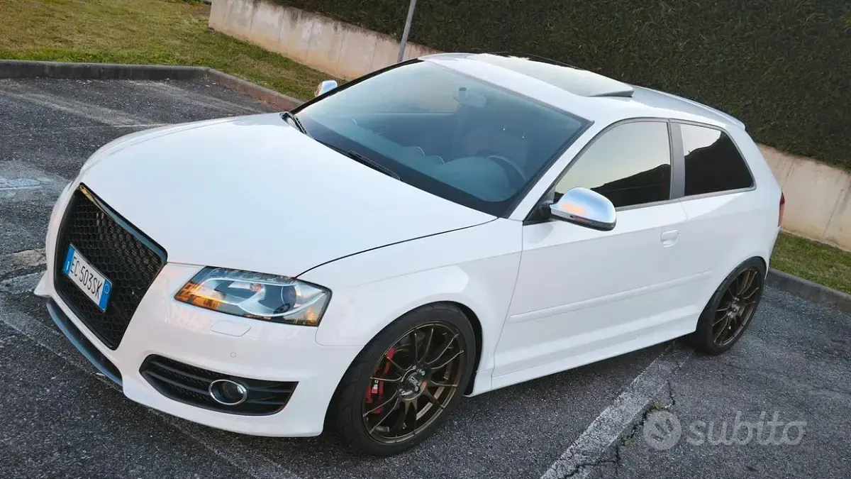 Usata Audi S3 265 CV (194 kW) 2010 Bianco Utilitaria