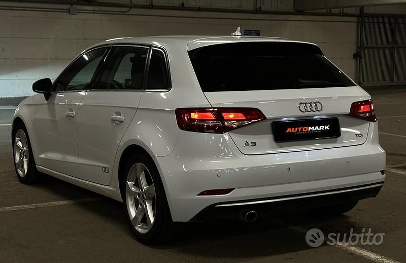 Usata Audi A3 2018 Bianco Berlina