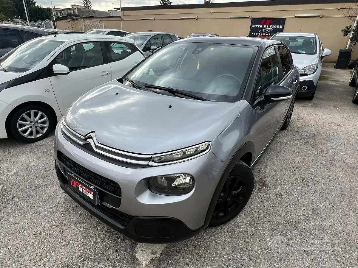 Usata Citroën C3 Feel 110 CV (80 kW) 2019 Grigio Utilitaria