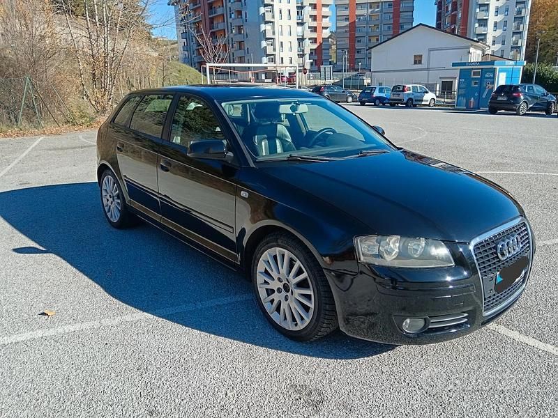 Usata Audi A3 140 CV (102 kW) 2007 Nero Utilitaria
