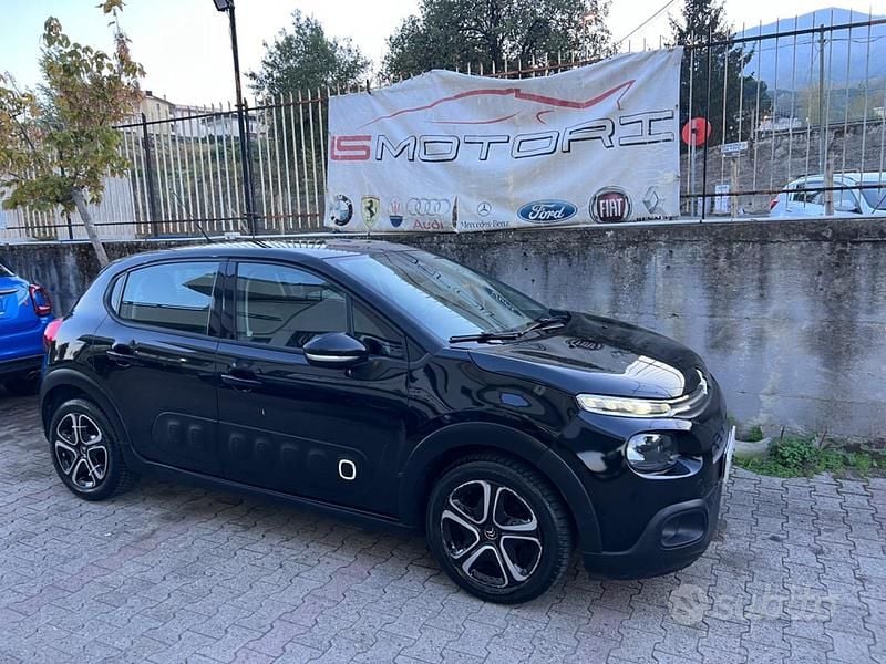 Usata Citroën C3 Shine 102 CV (75 kW) 2018 Nero Berlina