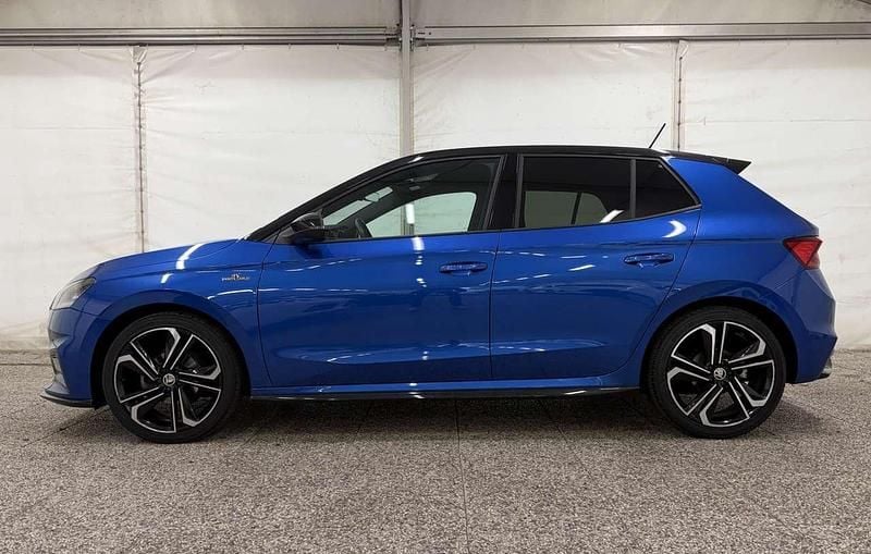 Usata Skoda Fabia Monte Carlo 95 CV (69 kW) 2023 Blu/azzurro Utilitaria