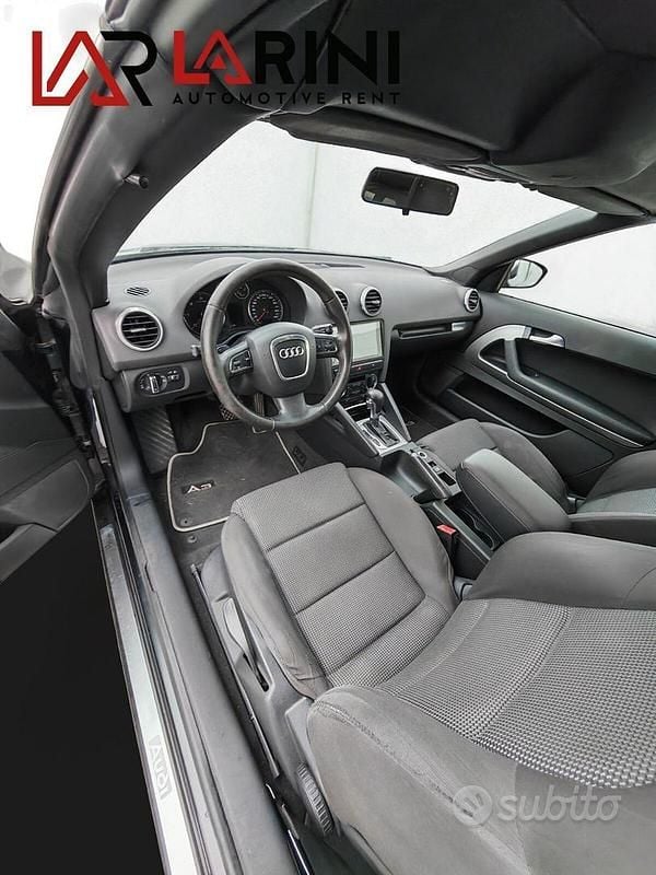 Usata Audi A3 Cabriolet Attraction 140 CV (102 kW) 2009 Nero Cabrio