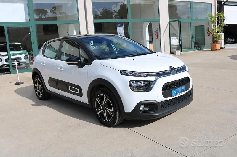 Usata Citroën C3 PureTech 110 CV (80 kW) 2021 Bianco Berlina