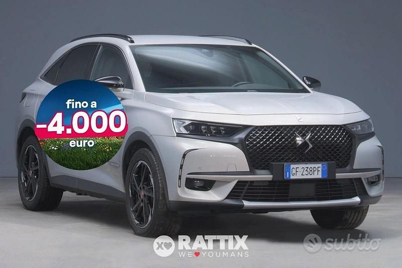 Usata DS Automobiles DS7 Crossback Performance 300 CV (220 kW) 2021 Grigio cristallo SUV