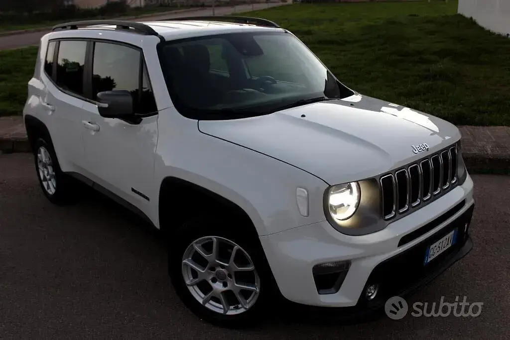 Usata Jeep Renegade Limited 131 CV (96 kW) 2021 Bianco SUV