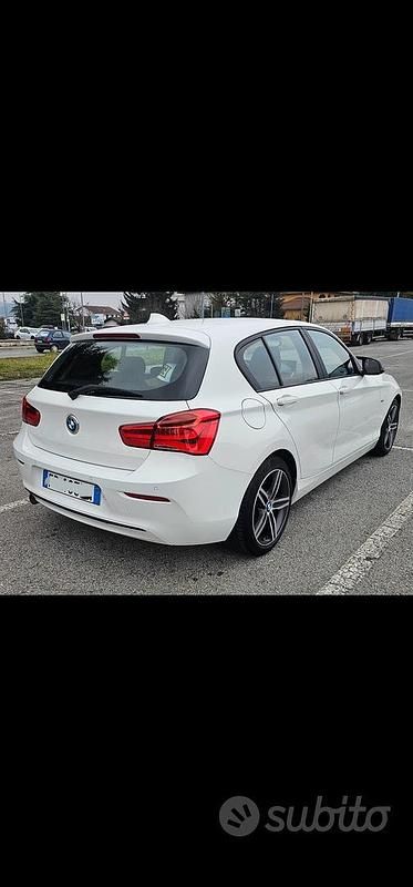 Usata BMW 116 116 CV (85 kW) 2015 Bianco Utilitaria