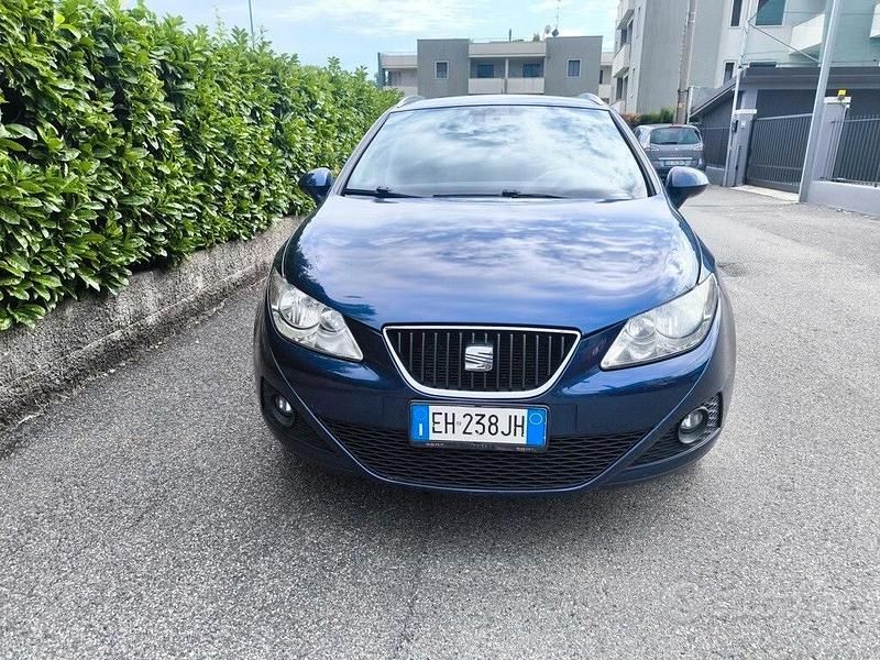 Usata Seat Ibiza ST 105 CV (77 kW) 2012 Blu Station wagon