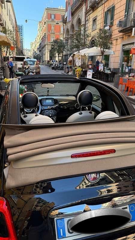 Usata Fiat 500C Dolcevita 69 CV (50 kW) 2022 Nero Cabrio