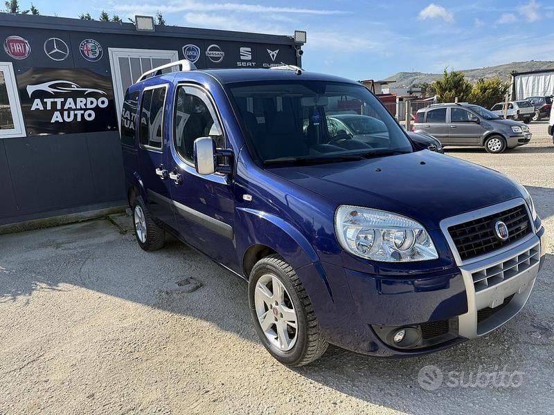 Usata Fiat Doblò 119 CV (87 kW) 2007 Blu Monovolume