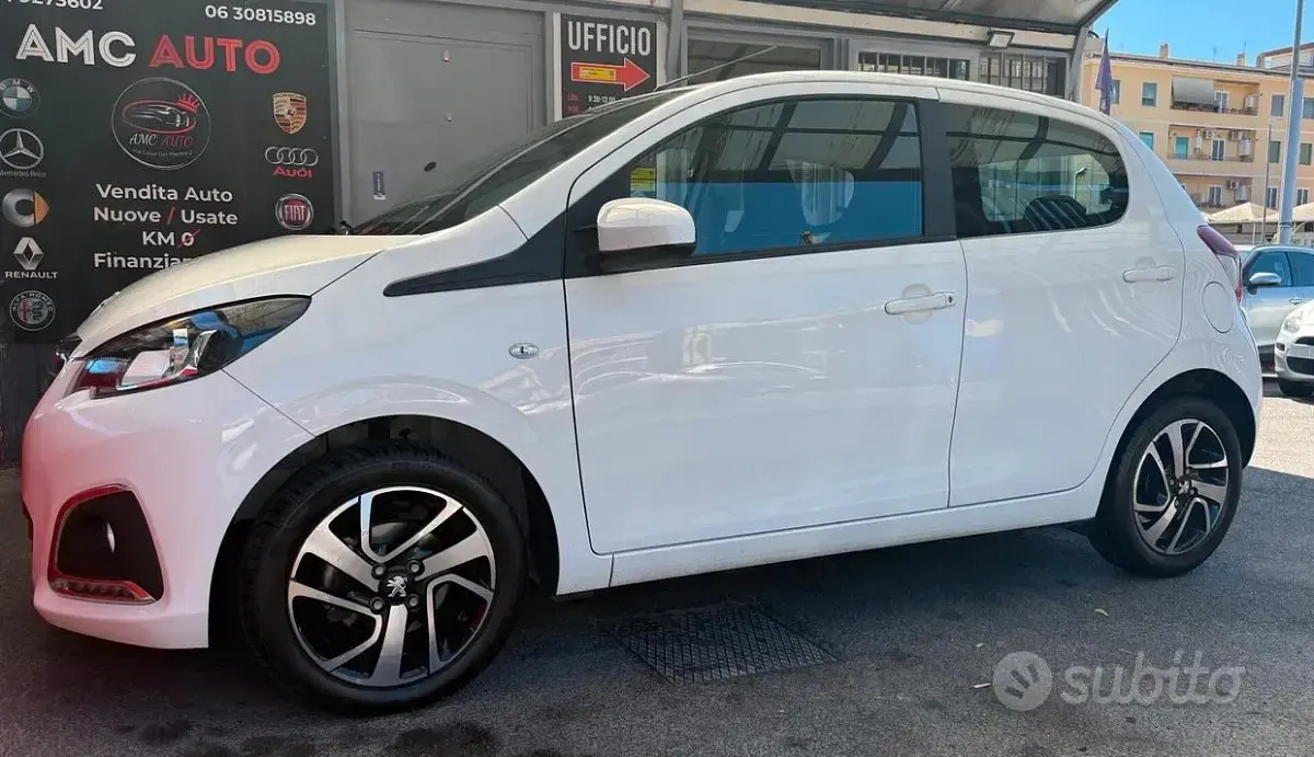 Usata Peugeot 108 Allure 72 CV (52 kW) 2021 Bianco Berlina