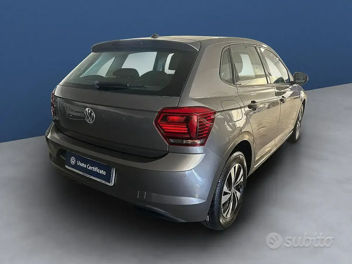 Usata VW Polo Comfortline 80 CV (58 kW) 2019 Grigio Utilitaria
