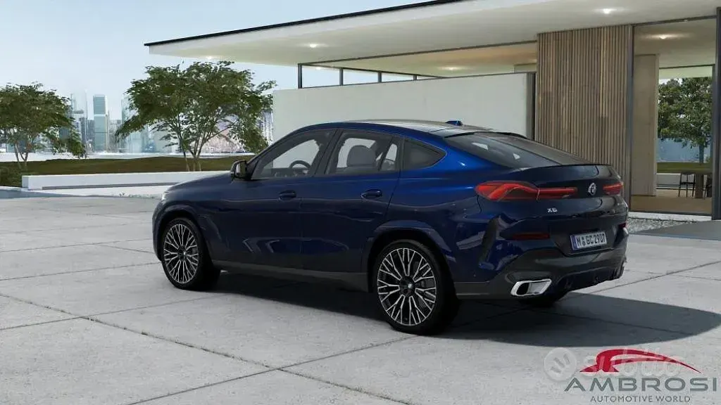 Ny BMW X6 M Sport 340 HK (250 kW) 2025 Blå SUV