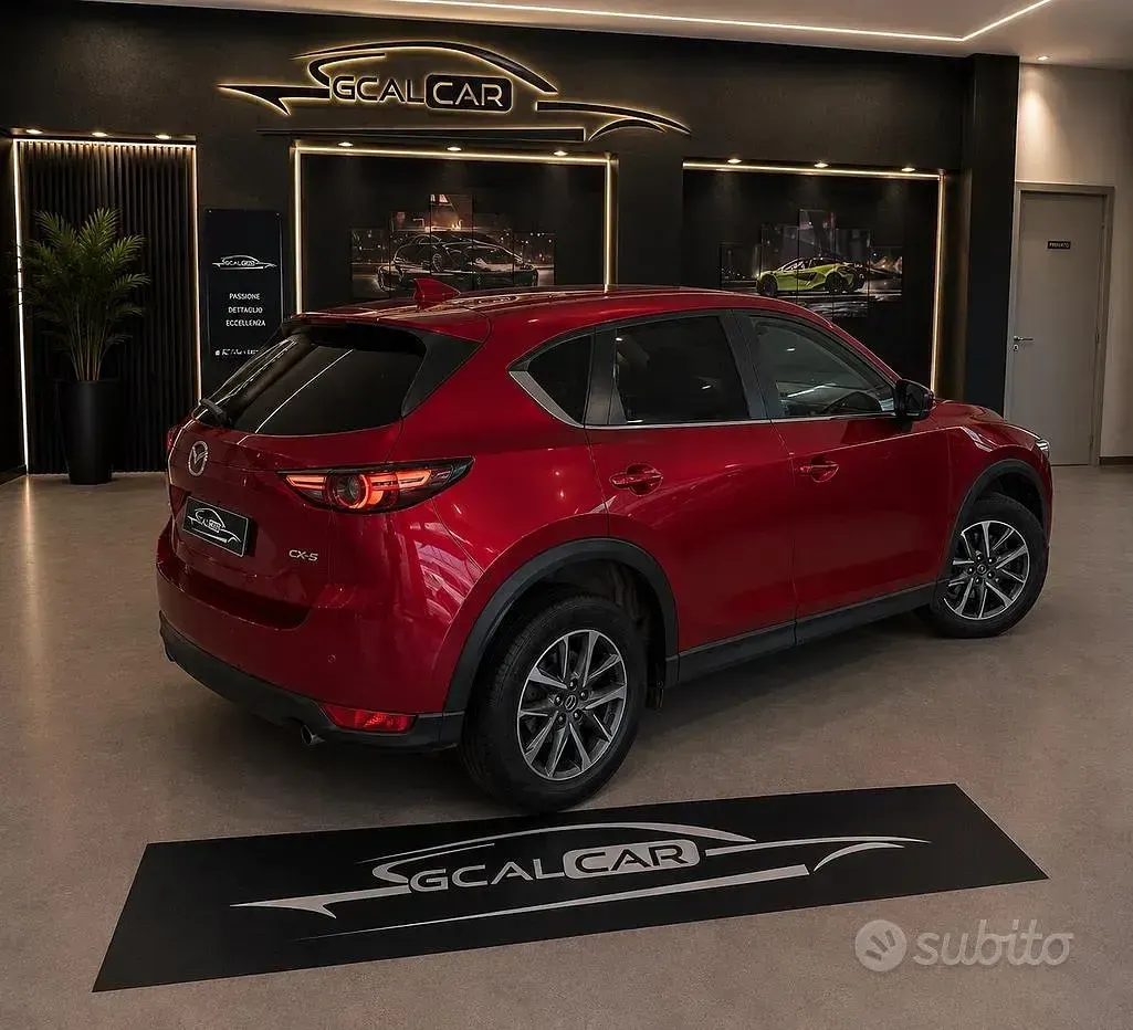 Usata Mazda CX-5 150 CV (110 kW) 2018 Rosso SUV