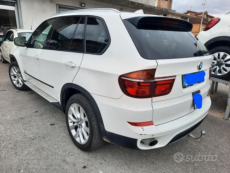 Usata BMW X5 245 CV (180 kW) 2013 Bianco SUV