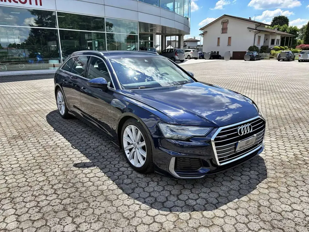 Usata Audi A6 Business 286 CV (210 kW) 2019 Blu firmamento metallizzato Station wagon