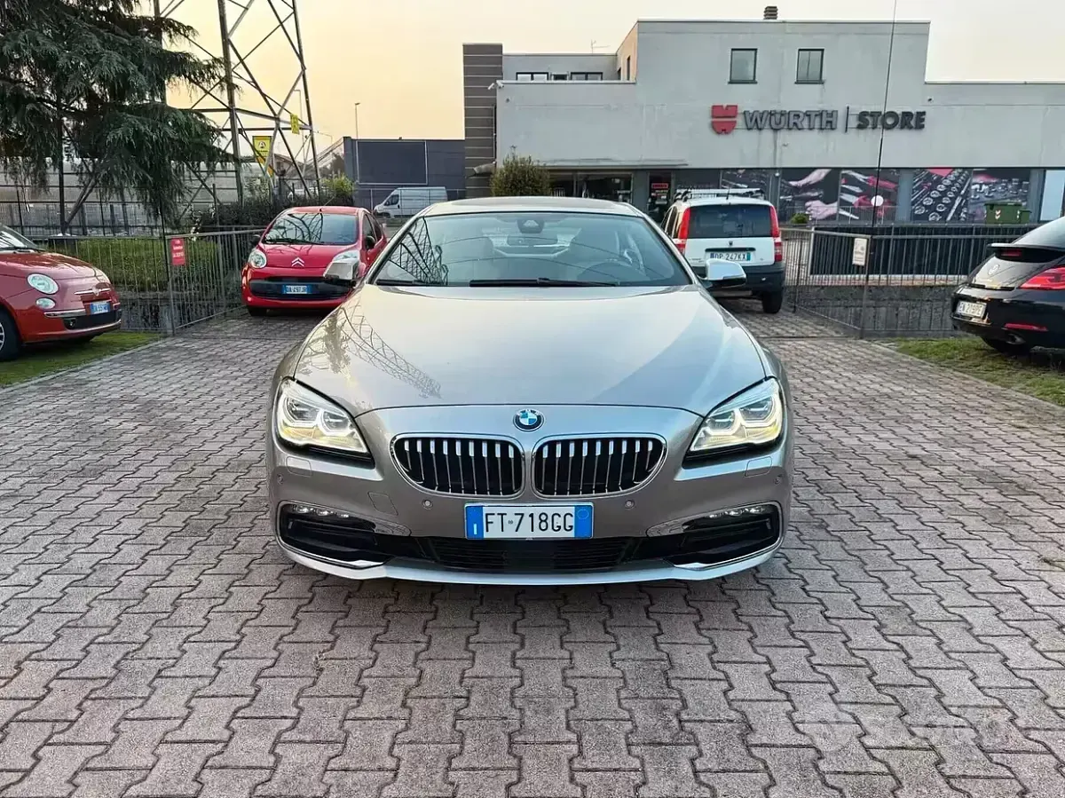 Usata BMW 640 M Sport 313 CV (230 kW) 2018 Grigio Coupé