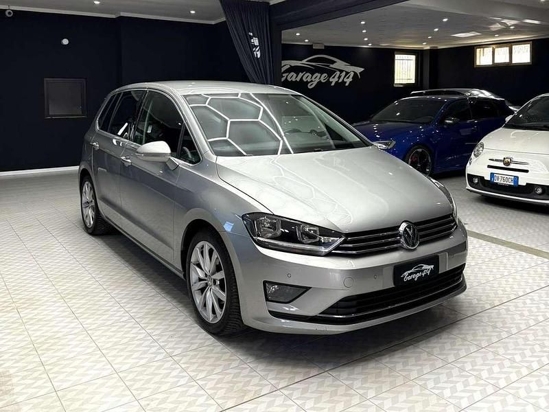 Usata VW Golf Sportsvan 110 CV (80 kW) 2015 Argento Monovolume