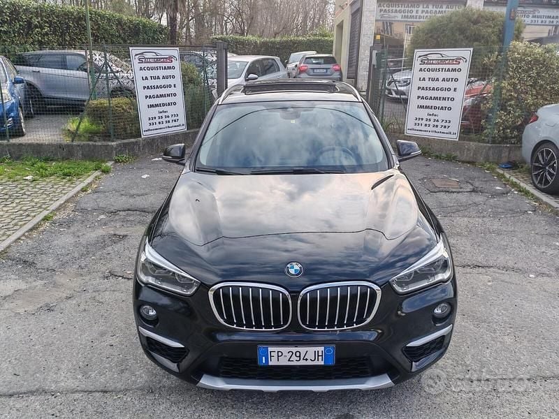 Usata BMW X1 xLine 150 CV (110 kW) 2018 Nero SUV