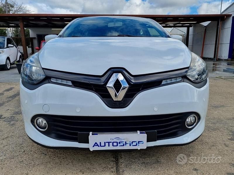 Usata Renault Clio IV 75 CV (55 kW) 2013 Bianco Berlina