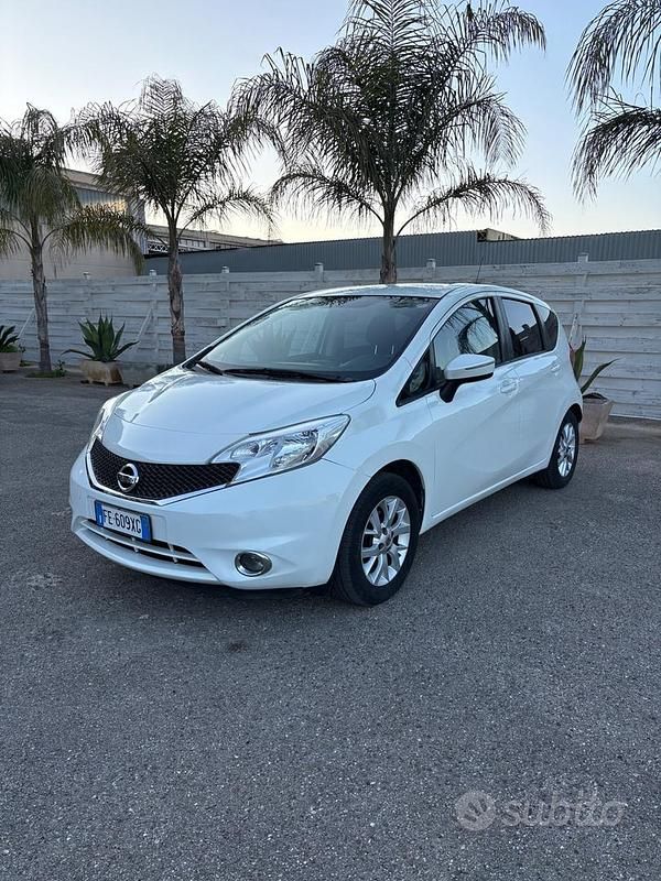 Usata Nissan Note 80 CV (58 kW) 2016 Bianco Utilitaria