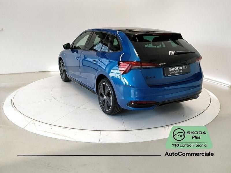 Usata Skoda Scala Monte Carlo 116 CV (85 kW) 2024 Blu Utilitaria