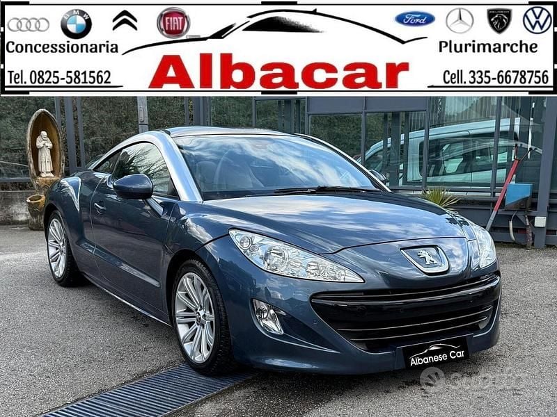 Usata Peugeot RCZ 163 CV (119 kW) 2011 Blu Coupé