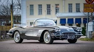 Usata Chevrolet Corvette 248 CV (182 kW) 1958 Nero Cabrio