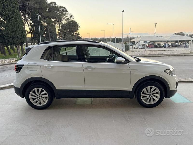 Usata VW T-Cross Life 110 CV (80 kW) 2021 Bianco SUV