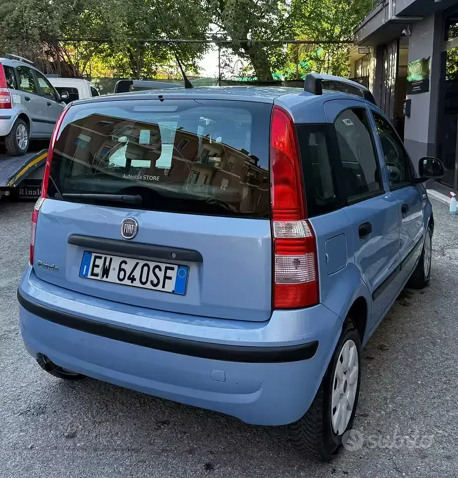 Usata Fiat Panda Emotion 69 CV (50 kW) 2015 Blu Utilitaria