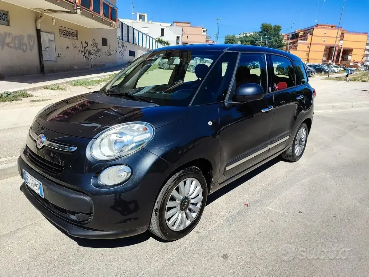 Usata Fiat 500L 105 CV (77 kW) 2015 Nero Monovolume