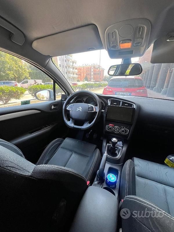 Usata Citroën C4 95 CV (69 kW) 2014 Nero Utilitaria