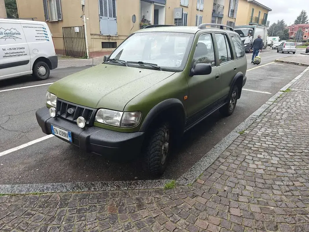 Usata Kia Sportage 118 CV (86 kW) 2002 Verde SUV