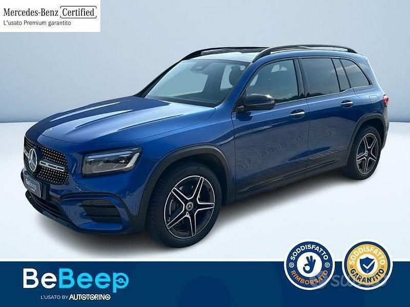 Usata Mercedes GLB200 Advanced Plus 150 CV (110 kW) 2025 Blu metallizzato SUV