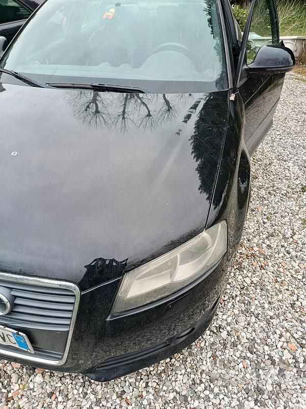 Usata Audi A3 S-Line 170 CV (125 kW) 2009 Nero Utilitaria