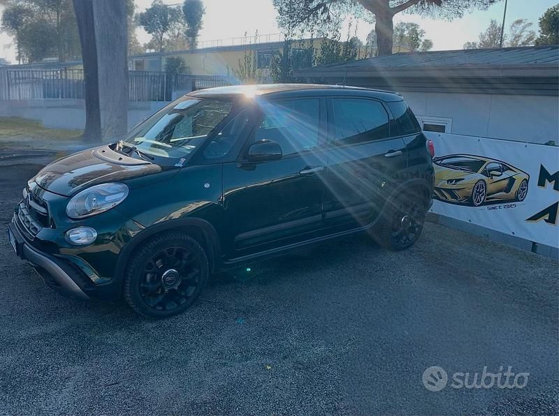 Usata Fiat 500L Cross 95 CV (69 kW) 2020 Verde Monovolume