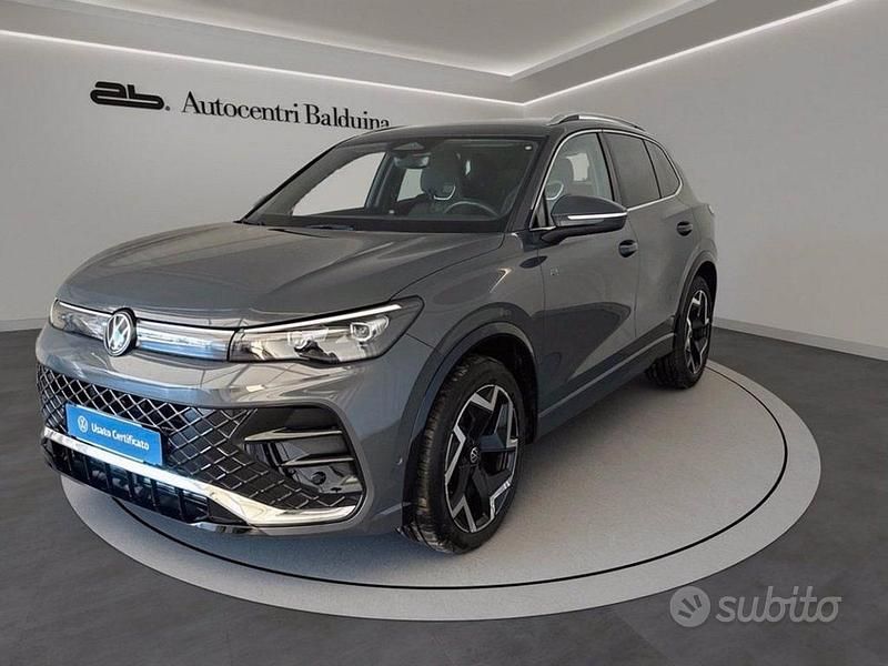 Usata VW Tiguan R-line Plus 150 CV (110 kW) 2025 Grigio SUV