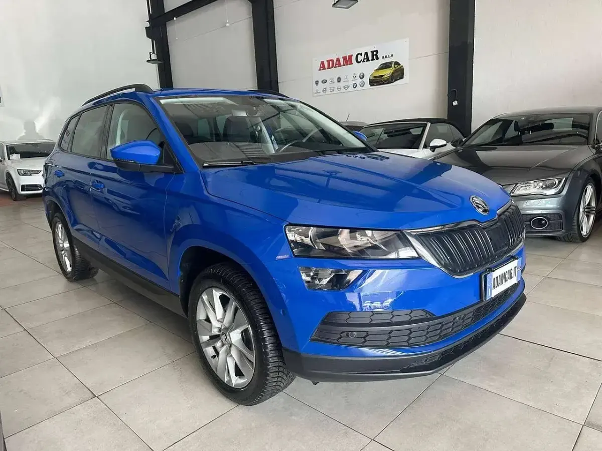 Usata Skoda Karoq Ambition 116 CV (85 kW) 2020 Blu/azzurro SUV