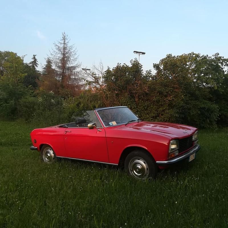 Usata Peugeot 304 63 CV (46 kW) 1972 Rosso Cabrio