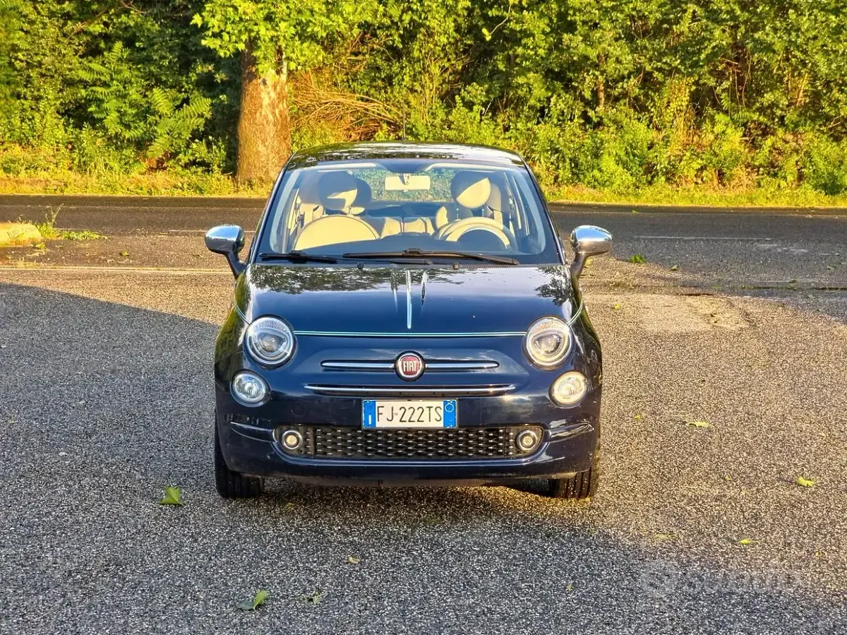 Usado Fiat 500 Riva 69 CV (50 kW) 2017 Azul Berlina