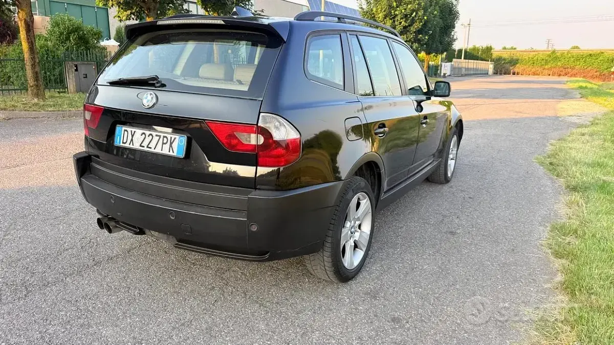 Usata BMW X3 218 CV (160 kW) 2005 Nero SUV