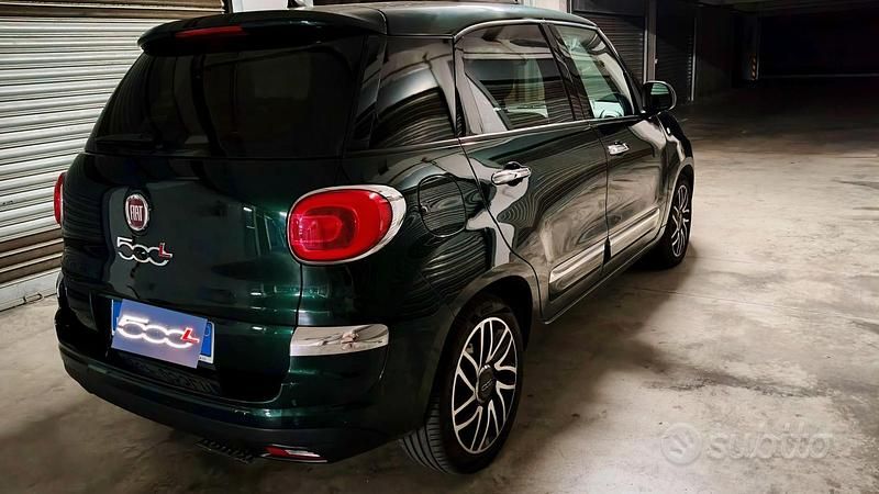 Usata Fiat 500L Lounge 120 CV (88 kW) 2017 Verde Monovolume
