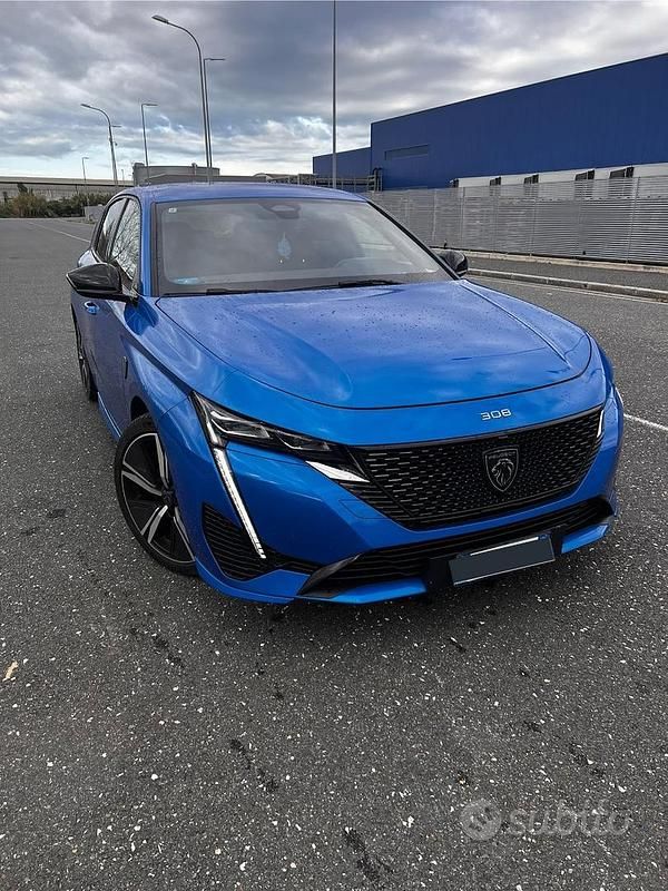 Blu Usata 2022 Peugeot 308 GTi Tre volumi | 21.500 € (Buon prezzo) - Immagine 1/4