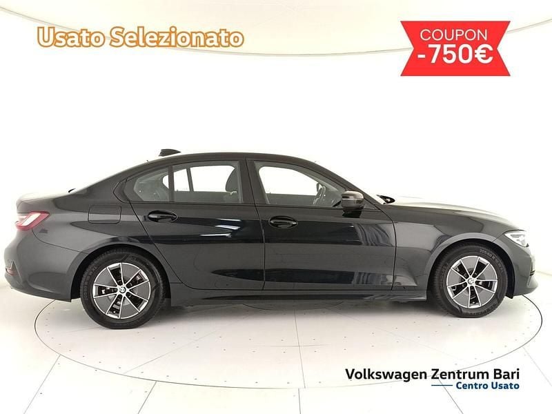 Usata BMW 318 Advantage 150 CV (110 kW) 2020 Nero Berlina