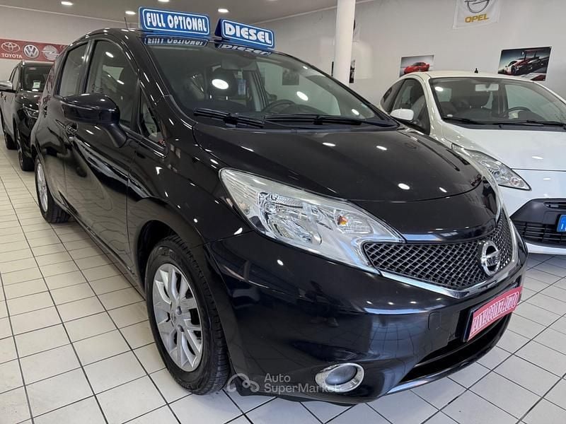 Usata Nissan Note Tekna 90 CV (66 kW) 2014 Nero Monovolume