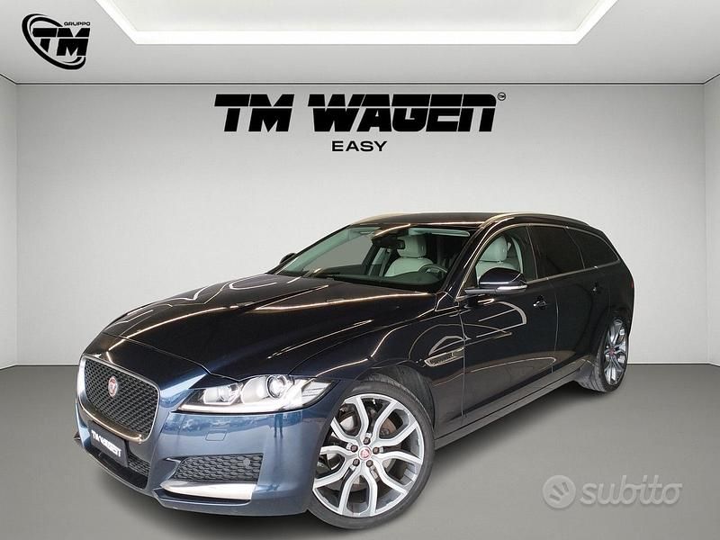 Blu Usata 2018 Jaguar XF Sportbrake Prestige Station wagon | 12.900 € (Cara) - Immagine 1/4