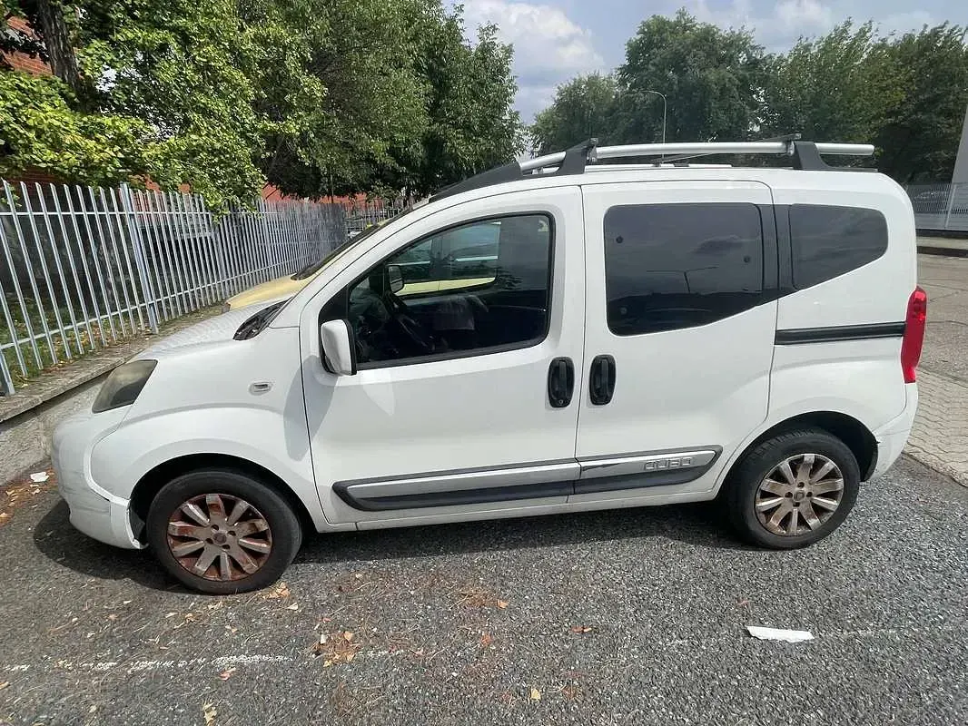 Usata Fiat Qubo Trekking 95 CV (69 kW) 2013 Bianco Monovolume