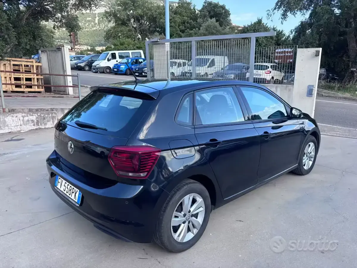 Usata VW Polo Highline 95 CV (69 kW) 2019 Nero Utilitaria